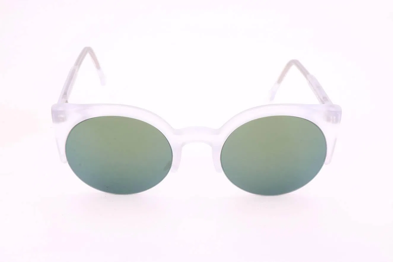 Retrosuperfuture LUCIACRYSTALMATPETROL Sunglasses - view 2